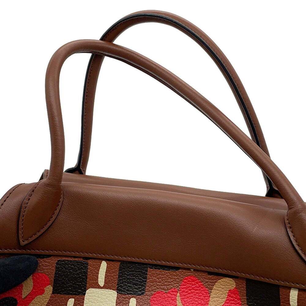 PRADA Brown Leather Shoulder Bag - Picture 12 of 16